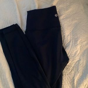 Navy lululemon leggings